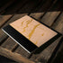 Pink Gold and Black Marble Surface Laptop 2 Skin